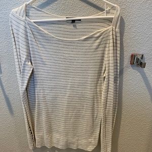 GAP boatneck striped sweater